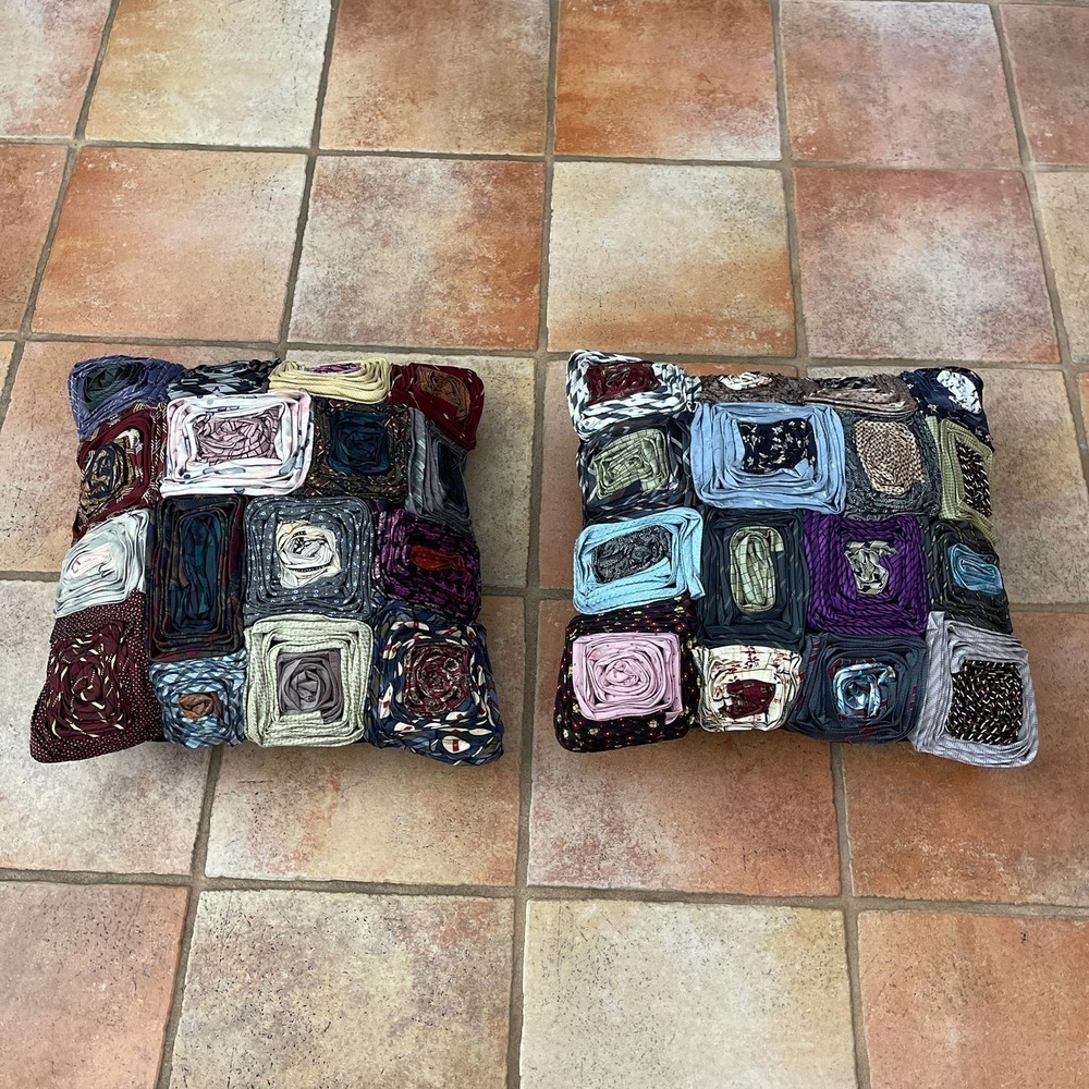 Dreamweavers artisan patchwork pillows